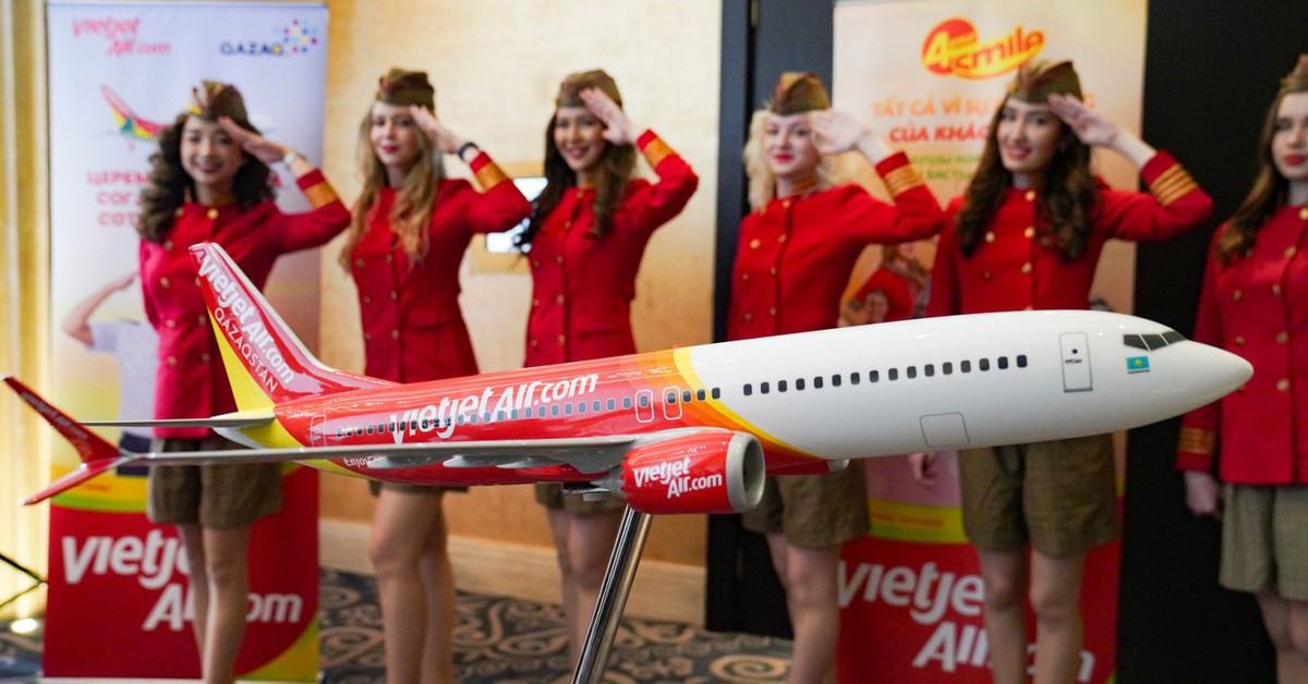 Vietjet ra mắt hãng hàng không Vietjet Qazaqstan tại Kazakhstan