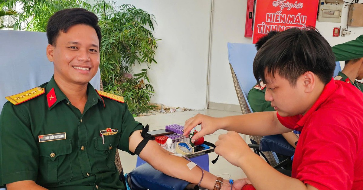 'Giọt máu xứ dừa' đến với Bệnh viện Huyết học - Truyền máu TP Cần Thơ