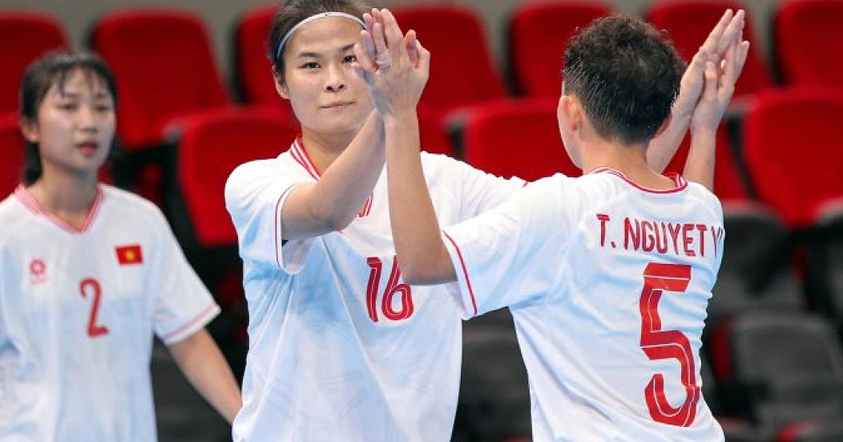 Futsal nữ Việt Nam - Hong Kong (hiệp 1) 0-0