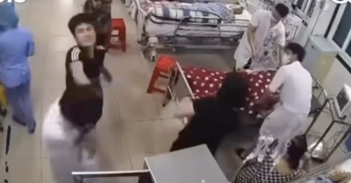 Điều dưỡng Bệnh viện Đa khoa Nam Định bị đánh chấn thương đầu mặt