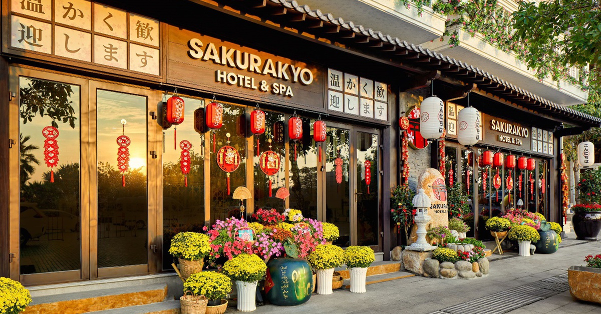 Sakurakyo Hotel & Spa - 'khúc nhạc thiền' giữa thị trấn Hoàng Hôn