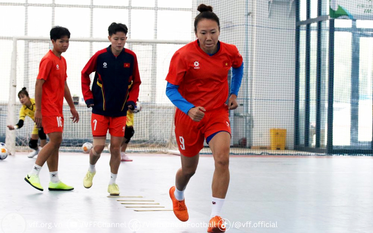 Futsal nữ Việt Nam hướng đến World Cup