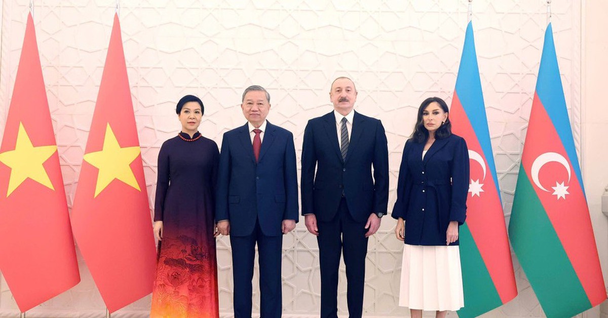 Azerbaijan đón trọng thể Tổng Bí thư Tô Lâm