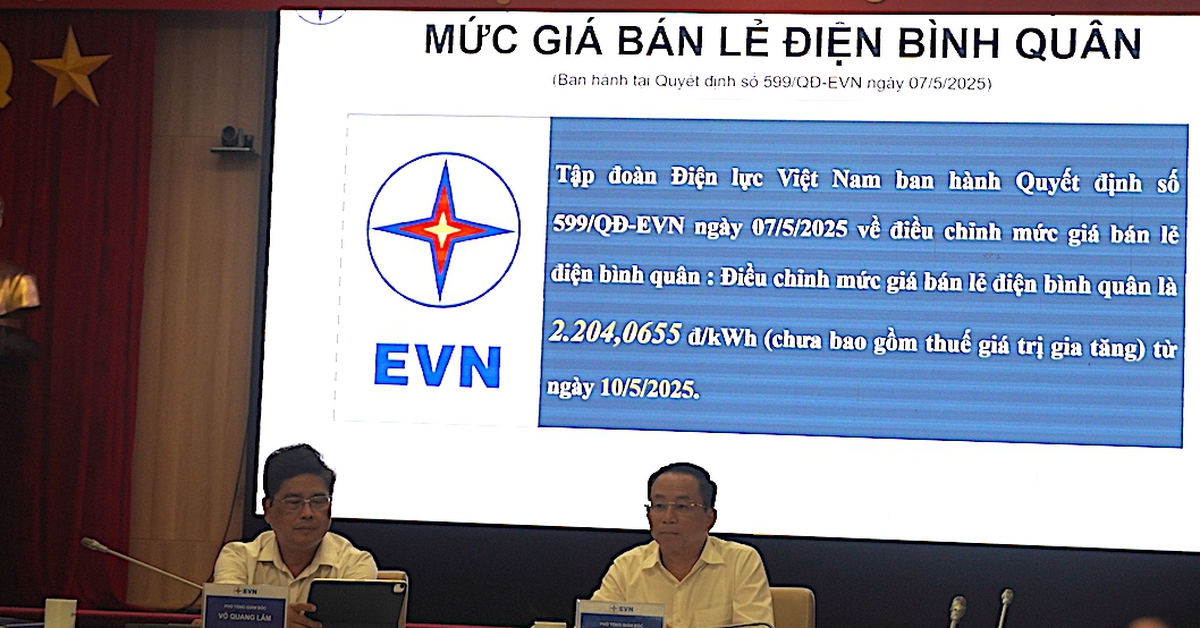 Người dân phải trả thêm bao nhiêu khi giá điện tăng thêm 4,8%?