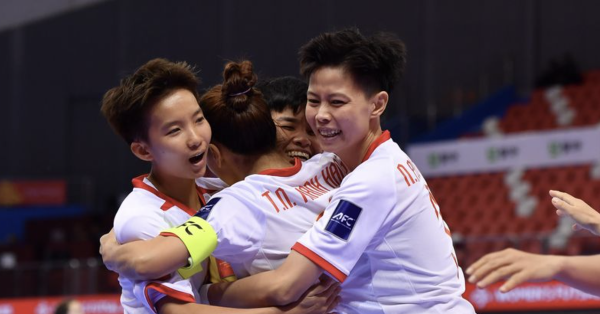 Tuyển futsal nữ Việt Nam đã chơi hơn 100% sức lực trước Philippines