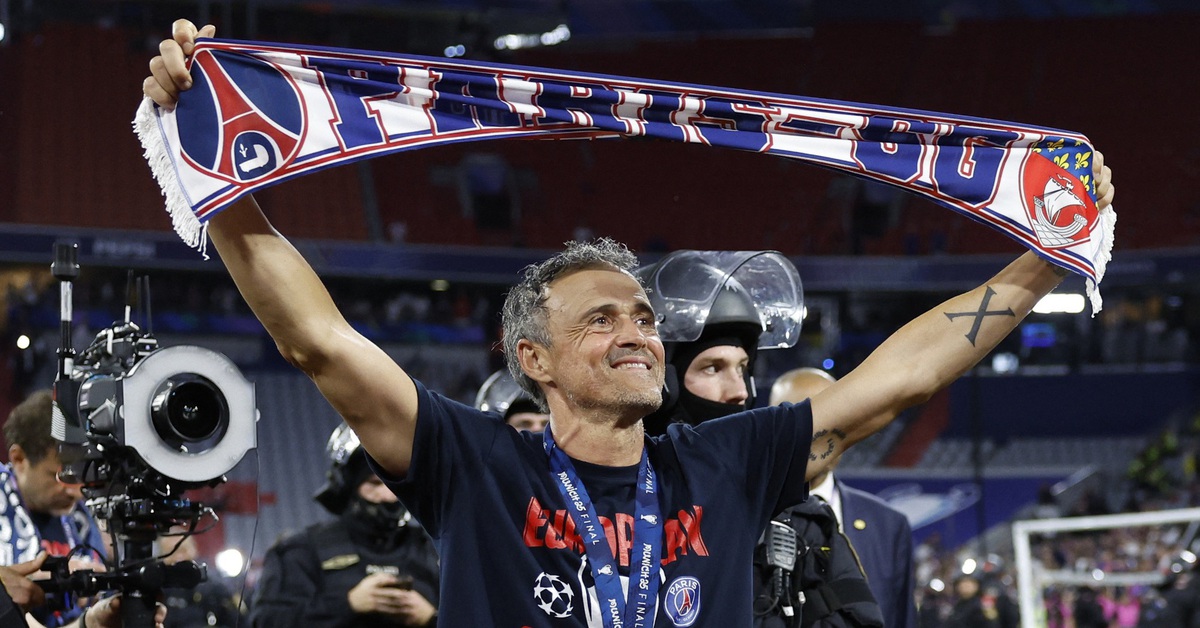 HLV Luis Enrique: Tôi đã biến giấc mơ Champions League của PSG thành hiện thực