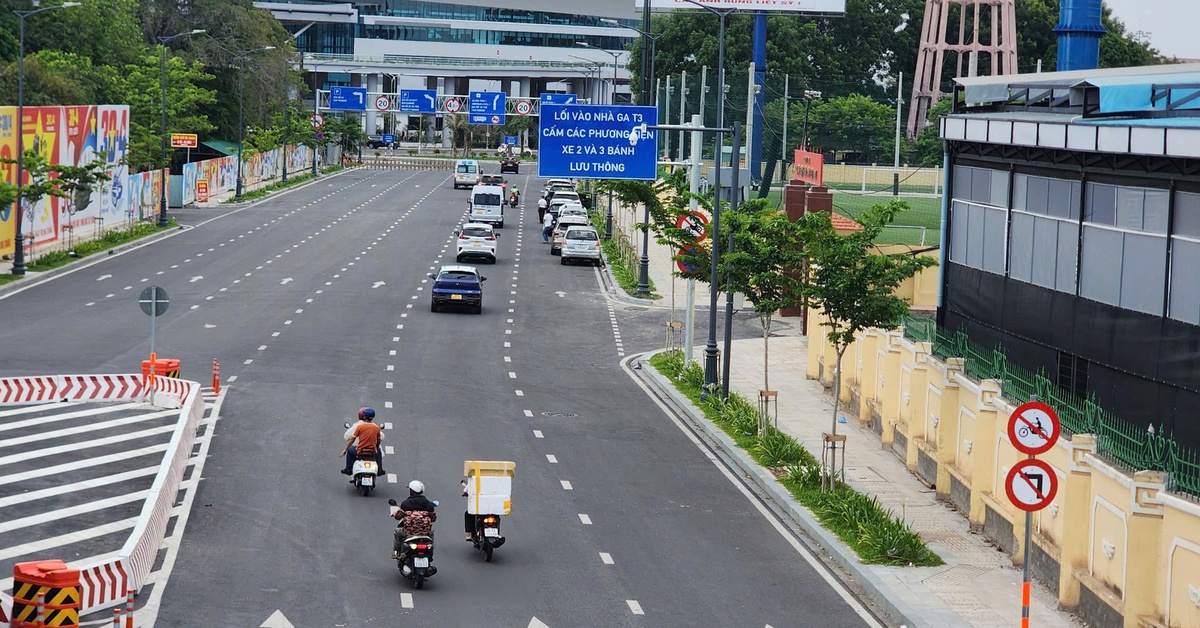 Thêm giải pháp giao thông khu vực cổng nhà ga T3, áp dụng trong tháng 6-2025