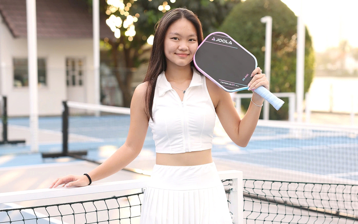 Dấn thân cùng pickleball ở tuổi 17
