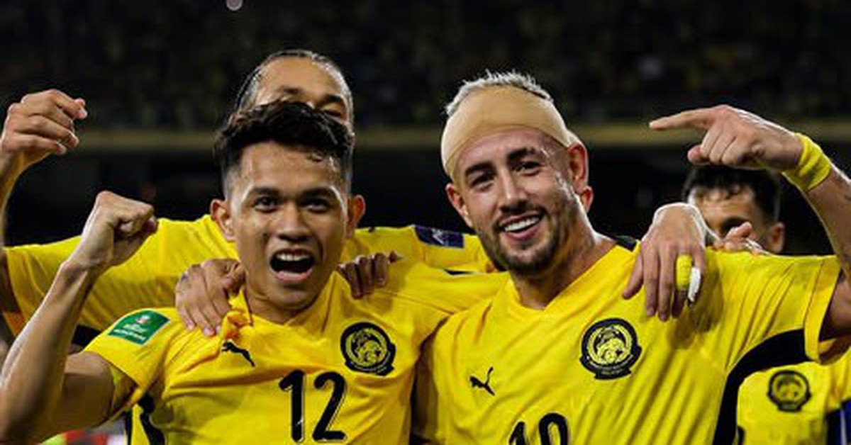 Bảng xếp hạng Asian Cup 2027: Malaysia chiếm ngôi đầu bảng F của Việt Nam