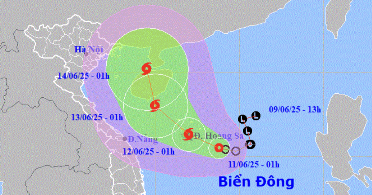 Hôm nay, áp thấp nhiệt đới mạnh lên thành bão số 1, nhiều nơi mưa vừa đến mưa to
