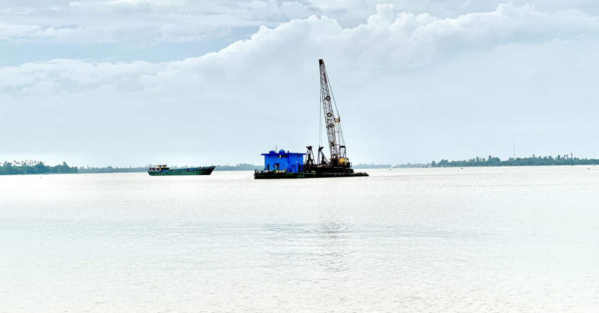 Đồng Tháp sẽ đấu giá 3 mỏ cát trên sông Tiền có diện tích gần 54ha