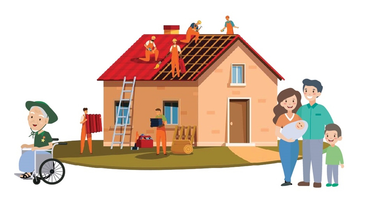 Quyết tâm hoàn thành cơ bản mục tiêu xóa nhà tạm, nhà dột nát trước 31-8-2025