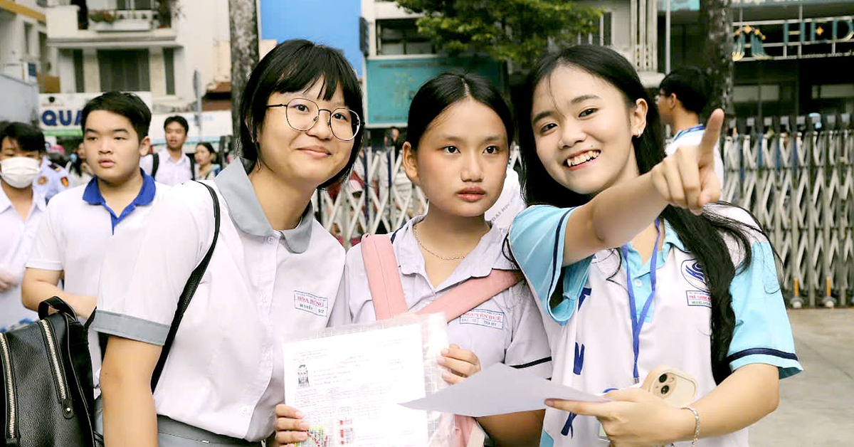 Đã có điểm thi, điểm chuẩn vào lớp 10 Trường Phổ thông Năng khiếu