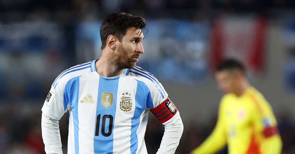 Messi mờ nhạt, Argentina may mắn hòa Colombia tại vòng loại World Cup 2026