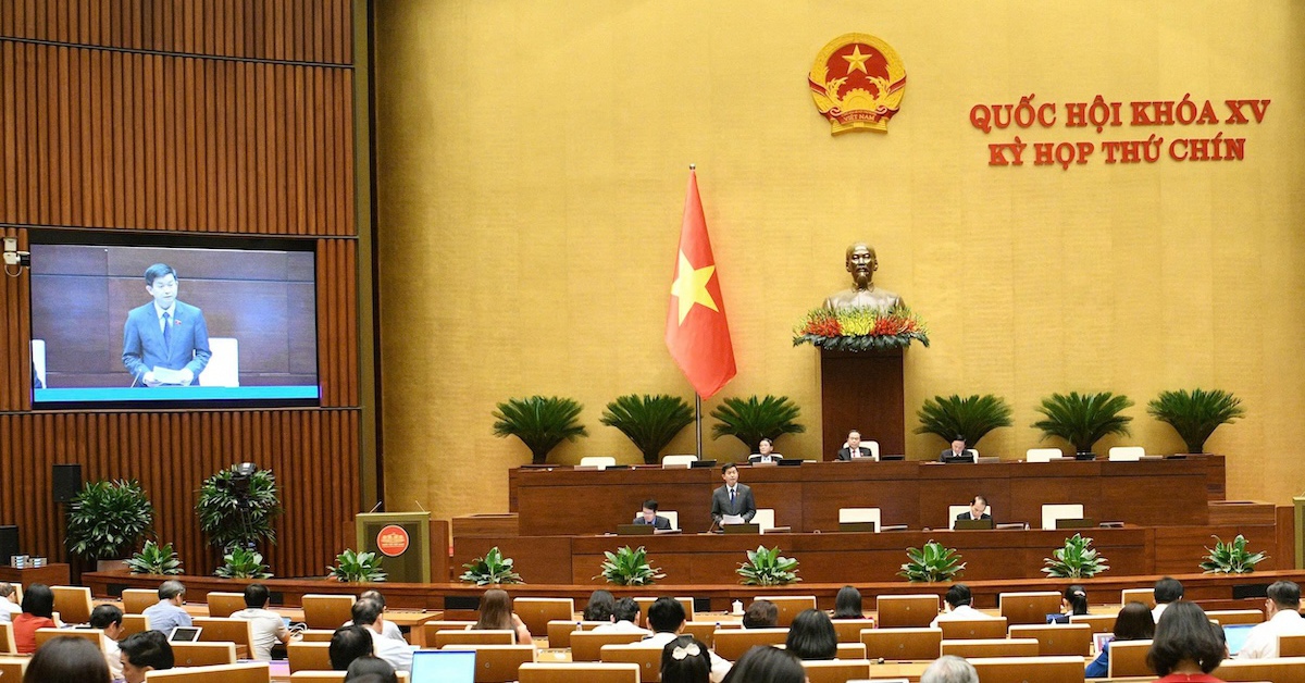 Quốc hội thông qua sáp nhập tỉnh vào sáng mai