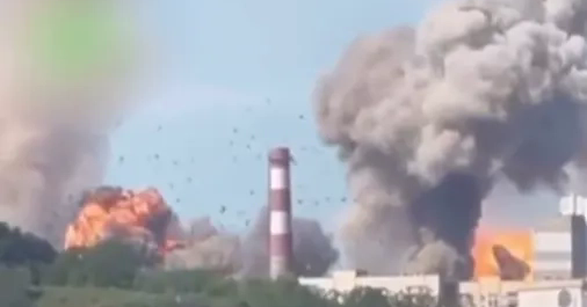 Video Nga tấn công nhà máy nhiệt điện Kiev gần đây là sai sự thật Video Nga tấn công nhà máy nhiệt điện Kiev gần đây là sai sự thật