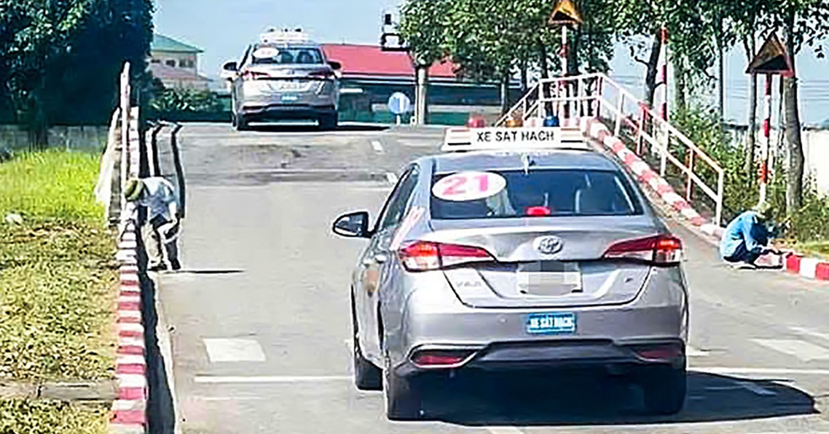 Xóa bỏ nhiều 'dấu hiệu lạ' trên sân thi sát hạch lái xe