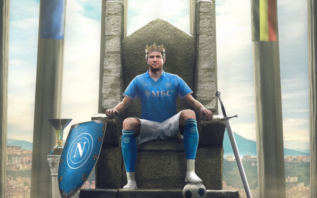 Kevin De Bruyne trở thành 'nhà vua' ở Napoli, sau khi chia tay với Man City