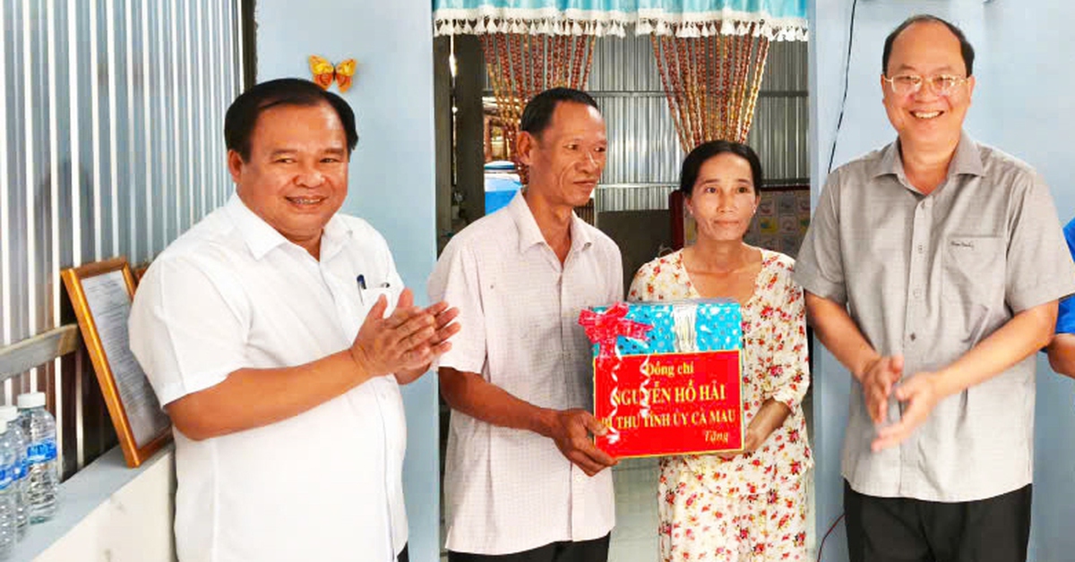 Cà Mau xóa 4.400 căn nhà tạm, nhà dột nát trong 9 tháng