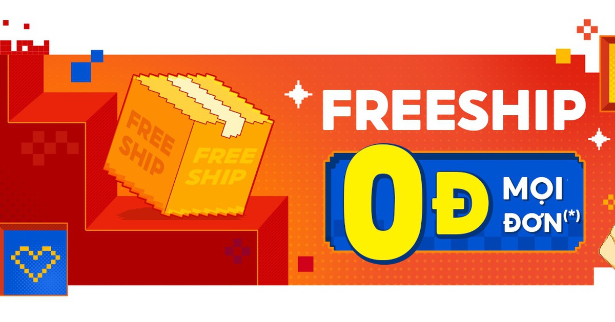 Không cần nghĩ đến tiền ship khi mua hàng trên Shopee