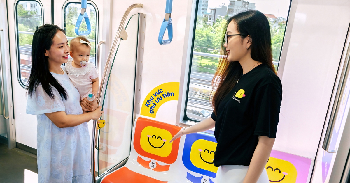 Từ chiếc ghế màu biết nhường chỗ trên metro, mong có thêm ghế ưu tiên xanh đỏ trên xe buýt