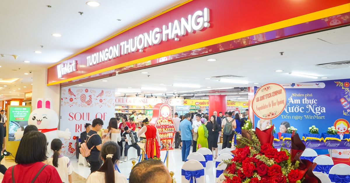 WinMart ra mắt ‘Russia Corner’ - Tinh hoa văn hóa Nga tại siêu thị Việt