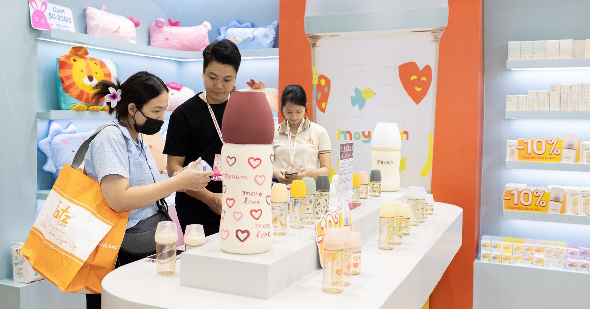 Triển lãm VIETBABY HCM 2025 thu hút đông đảo khách tham quan