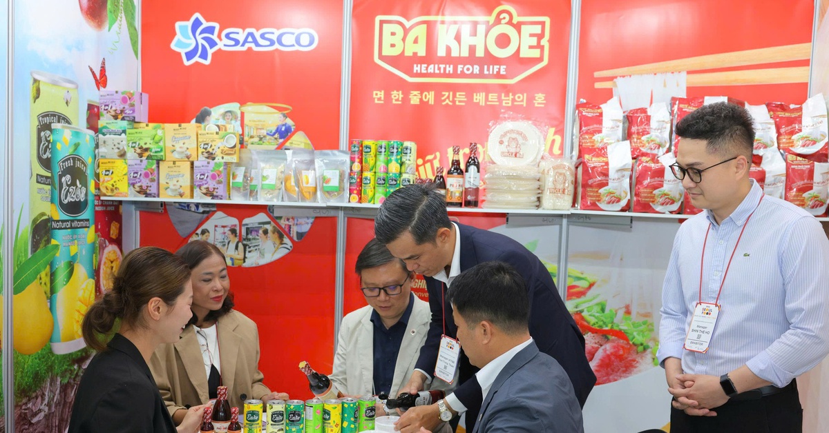 Nước mắm, bánh phở truyền thống và khát vọng lan tỏa hương vị Việt tại Seoul Food 2025