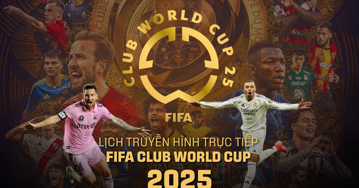 Lịch trực tiếp trận khai mạc FIFA Club World Cup 2025: Xem Messi, Suarez thi đấu