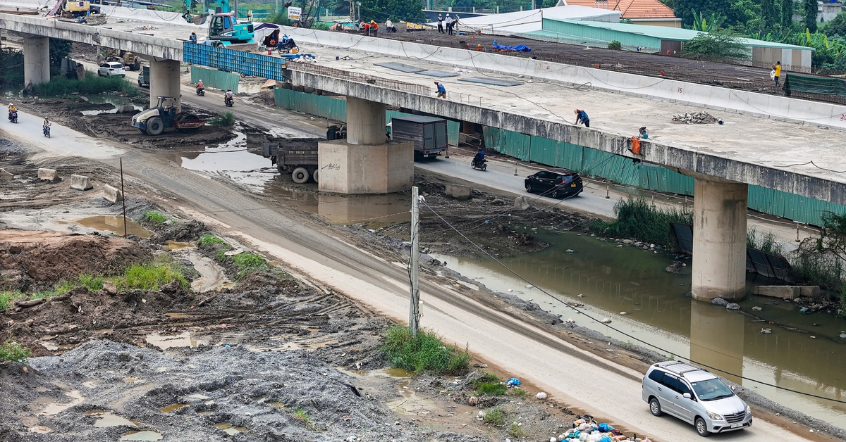 Thi công giữa mùa mưa, quốc lộ 50 vẫn giữ kế hoạch xong cuối năm 2025