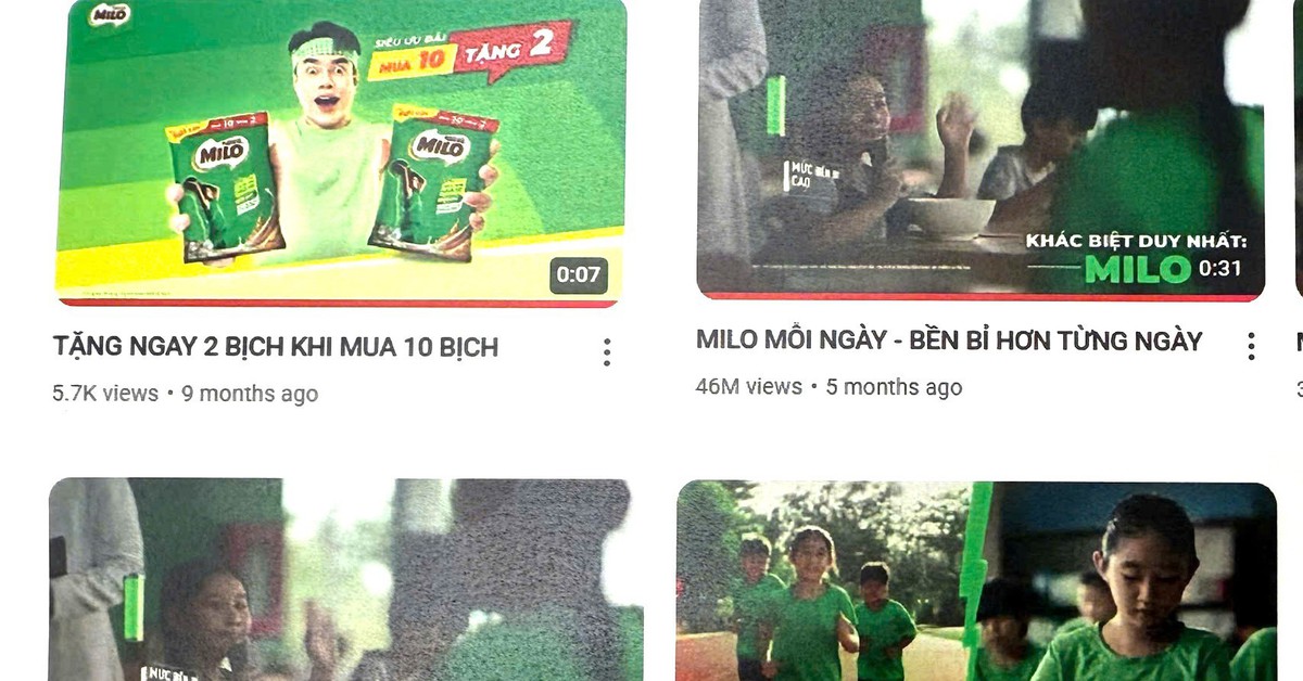 Nestlé lãnh phạt, buộc gỡ gấp quảng cáo lố về sữa Milo