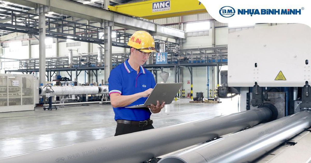 Nhựa Bình Minh ‘dẫn đầu’ tiêu chuẩn Sản phẩm Xanh SGBP về quản lý năng lượng