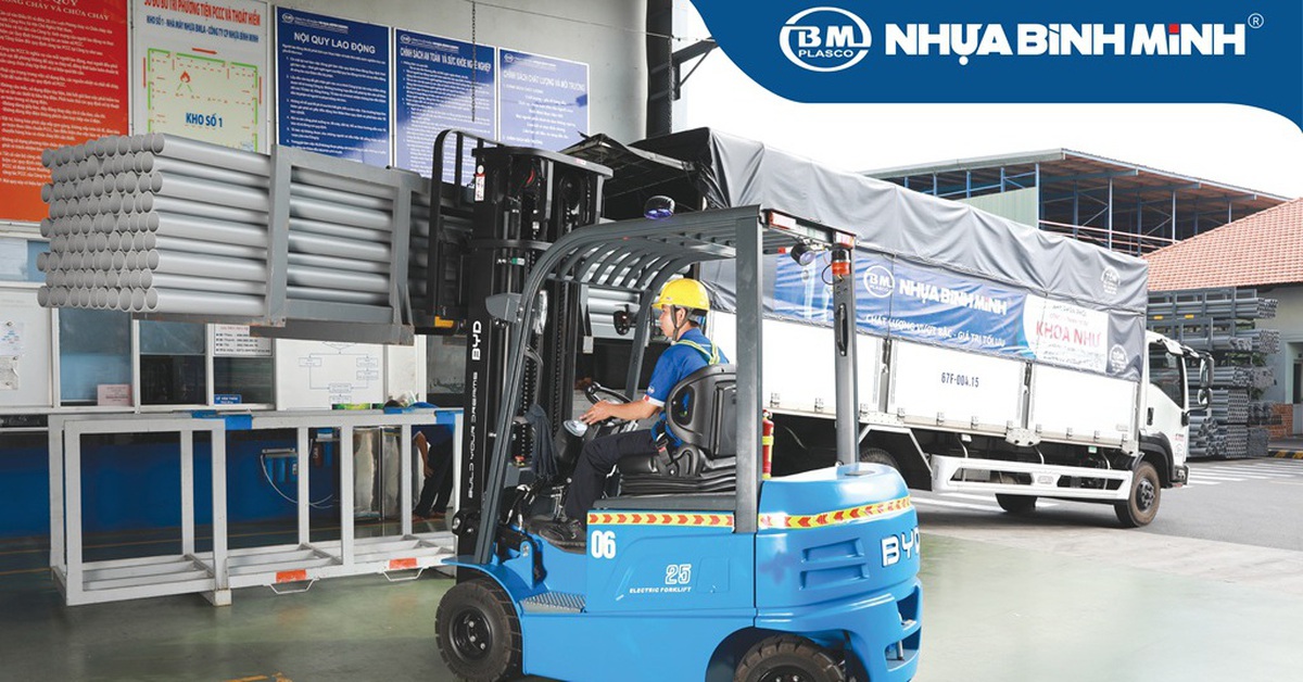 Ống Nhựa Bình Minh đạt tiêu chuẩn xanh SGBP về thân thiện môi trường