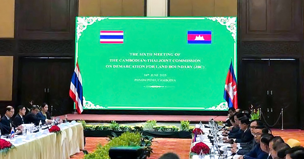 Thái Lan - Campuchia nối lại đàm phán biên giới sau 12 năm