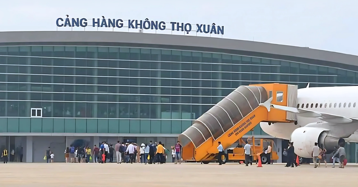 Máy bay đi Thanh Hóa phải đáp xuống Nội Bài do vật thể bay lạ xâm nhập sân bay Thọ Xuân