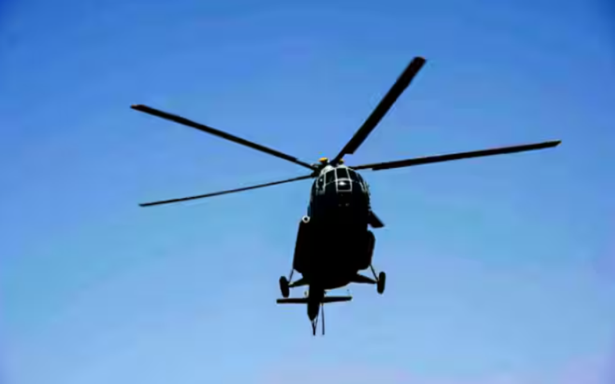 Trực thăng chở 6 người rơi ở Ấn Độ