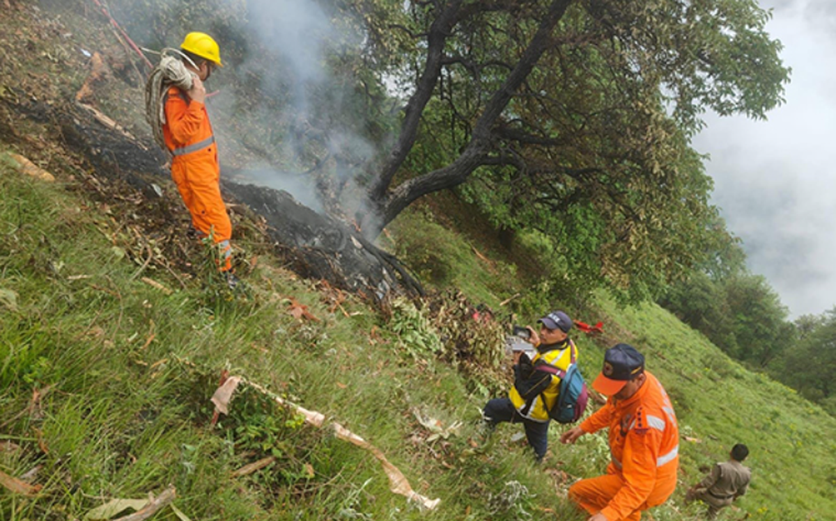 Trực thăng rơi ở Ấn Độ, 7 người thiệt mạng