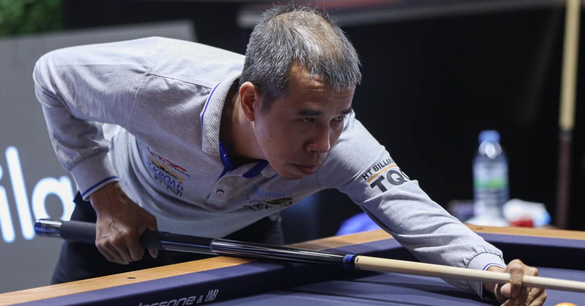 Thua chung kết, Trần Quyết Chiến lỡ hẹn World Cup billiards Ankara
