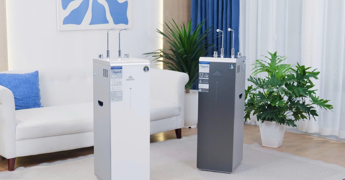 Máy lọc nước Hydrogen ion kiềm HyperS: Hiện đại, tiện lợi và bền bỉ