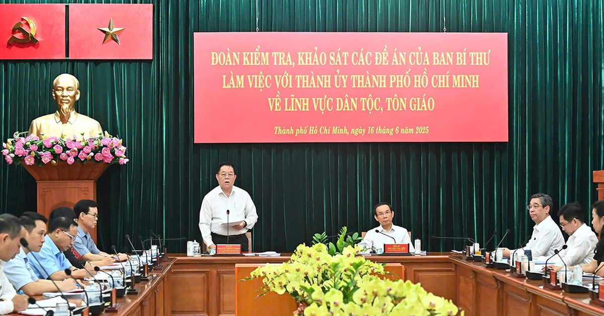 Ông Nguyễn Trọng Nghĩa: Kiện toàn bộ máy và đội ngũ làm công tác dân tộc tôn giáo khi sắp xếp bộ máy