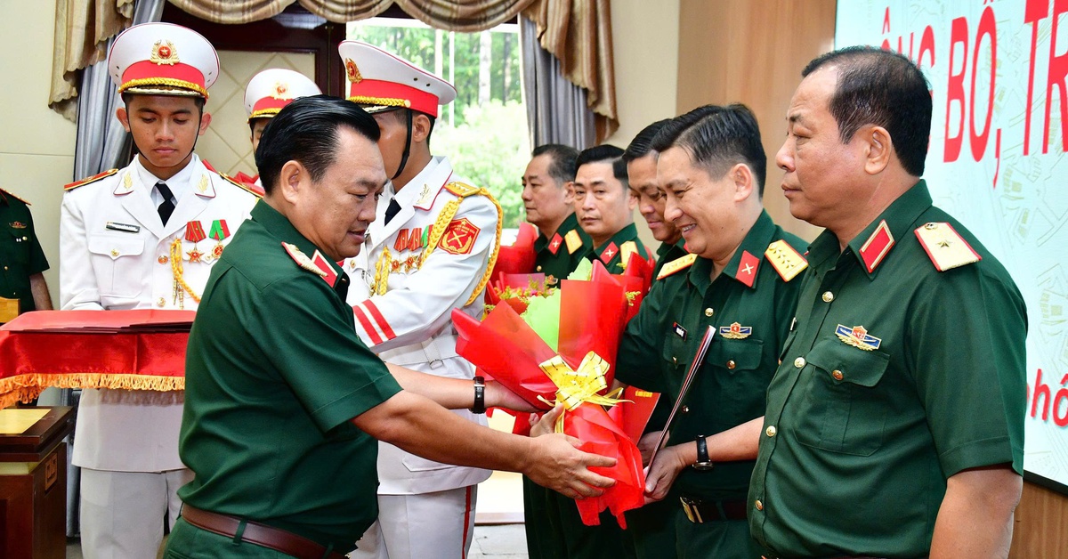 Chỉ huy trưởng Bộ Chỉ huy quân sự Đồng Nai làm Phó tư lệnh kiêm tham mưu trưởng Bộ Tư lệnh TP.HCM
