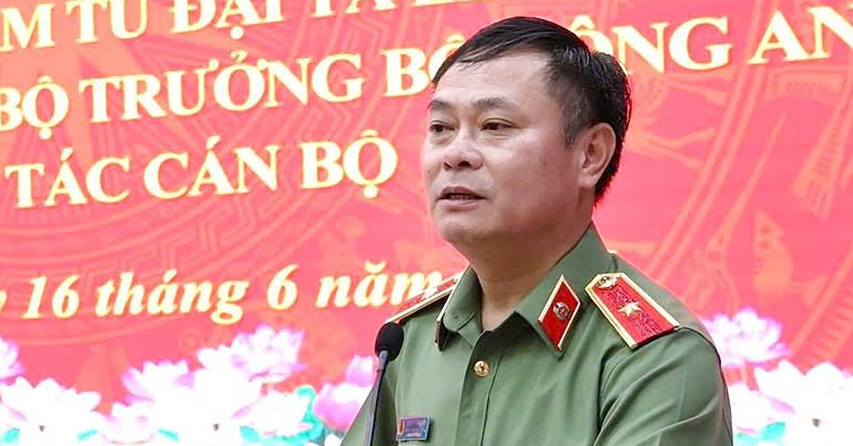 Thăng hàm thiếu tướng cho giám đốc Công an Ninh Thuận, điều động nhận công tác mới