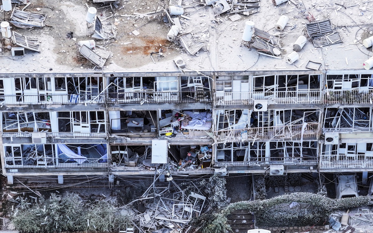 Israel - Iran giao tranh khốc liệt: Toàn cảnh cuộc chiến nhìn từ trên cao