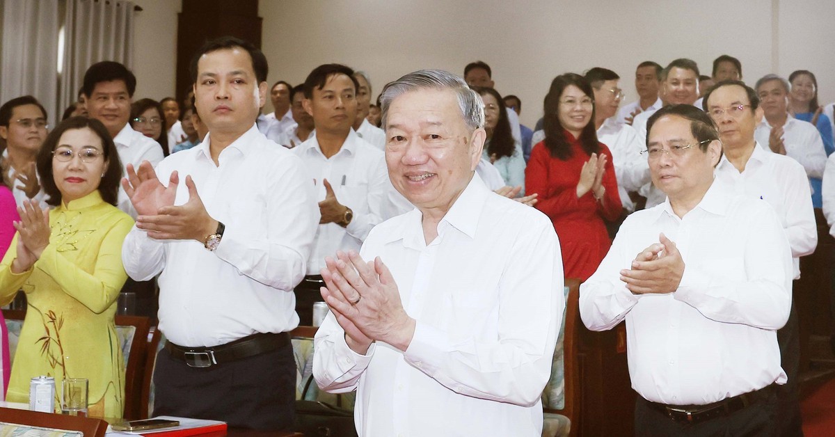 Tổng Bí thư làm việc với TP.HCM: TP kiến nghị nhiều nhóm vấn đề để mở ra không gian phát triển