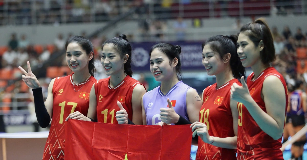 Tuyển bóng chuyền nữ Việt Nam chốt danh sách tham dự VTV Cup 2025