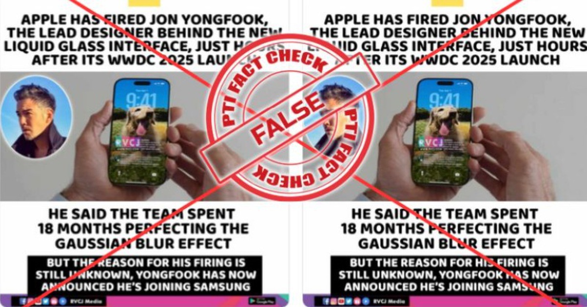 Sự thật về thông tin Apple sa thải nhà thiết kế giao diện mới