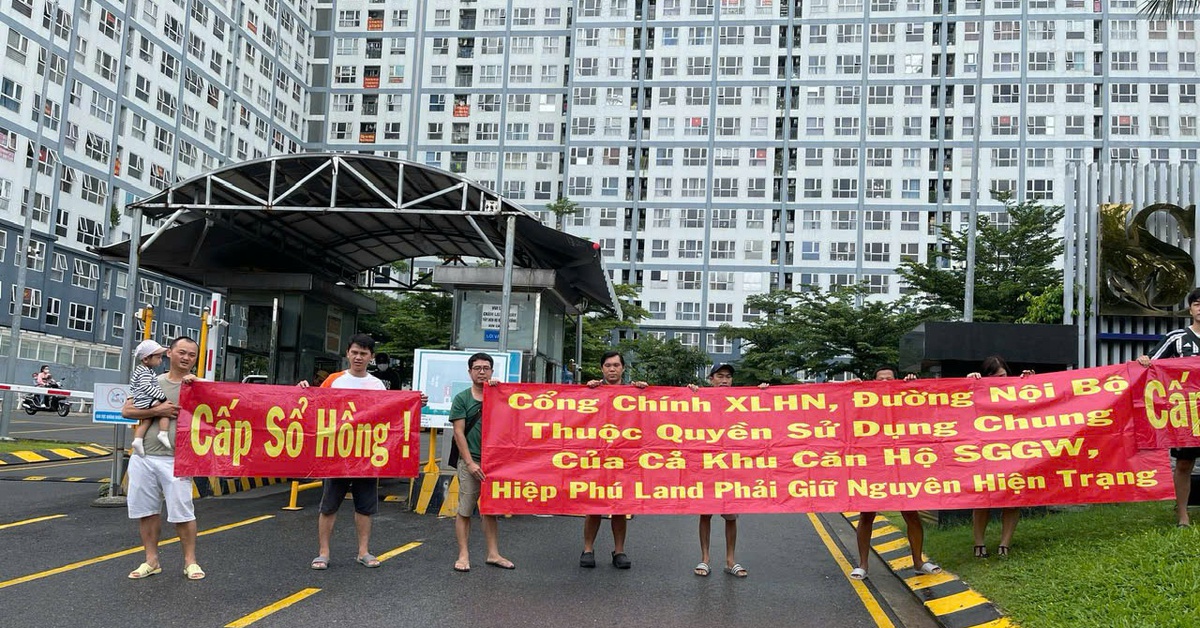 Sở Nông nghiệp và Môi trường hướng dẫn cấp sổ, dân Saigon Gateway vẫn kiến nghị vì hụt diện tích đất