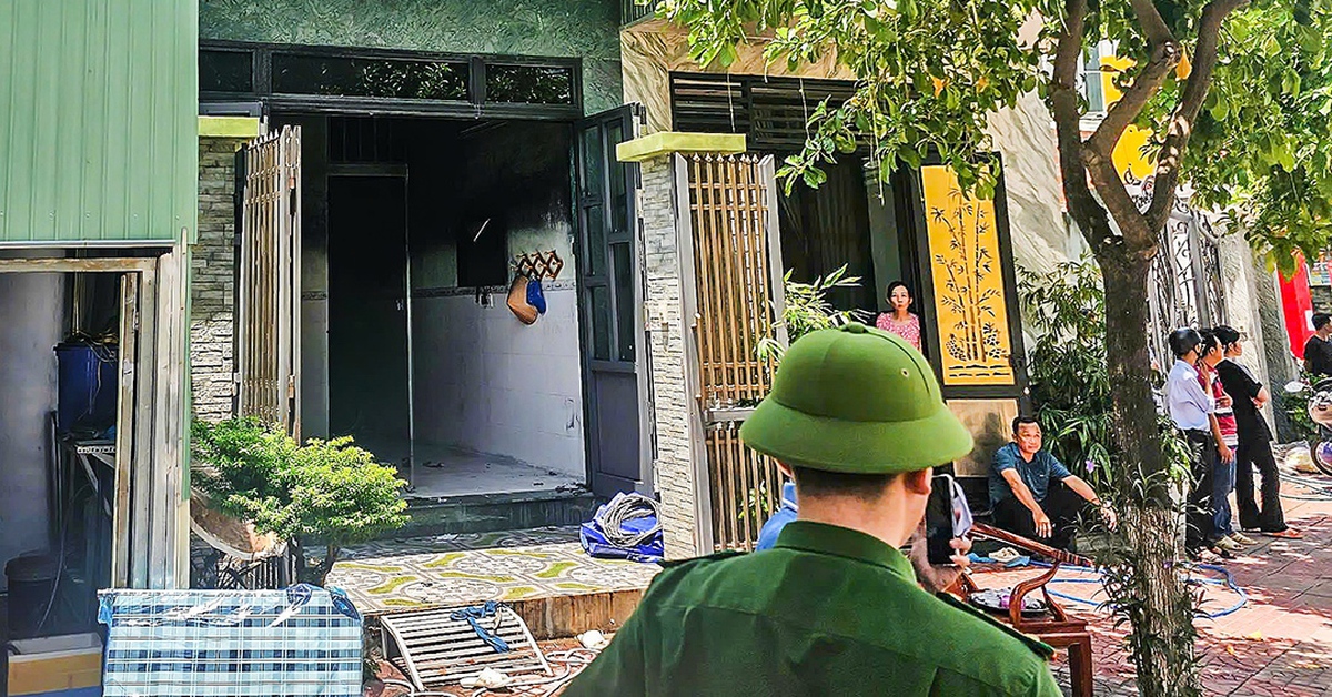 Người đàn ông chết trong căn nhà bốc cháy tại TP Quy Nhơn