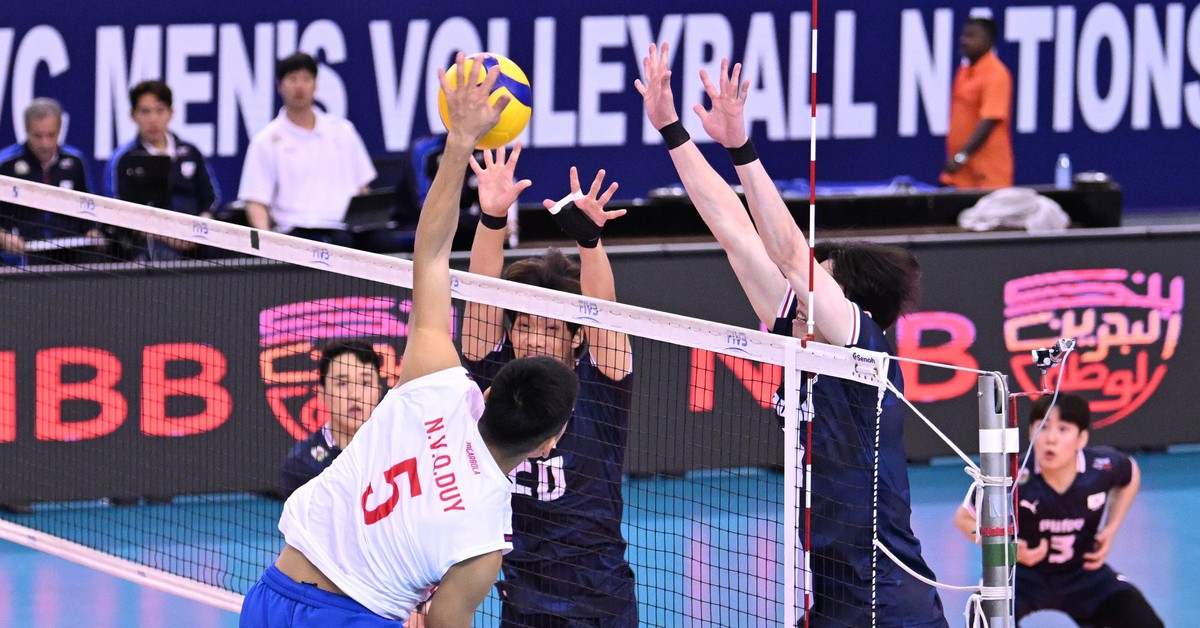 Thua Hàn Quốc, bóng chuyền nam Việt Nam đứng nhì bảng tại AVC Nations Cup