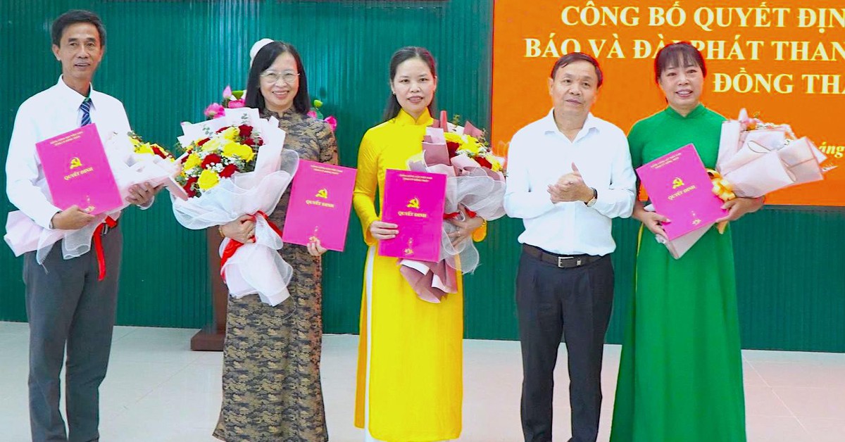 Bà Ngô Thị Ngọc Hạnh làm tổng biên tập Báo và Đài phát thanh - truyền hình Đồng Tháp
